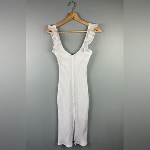 Zara Small Ribbed Bodycon Dress